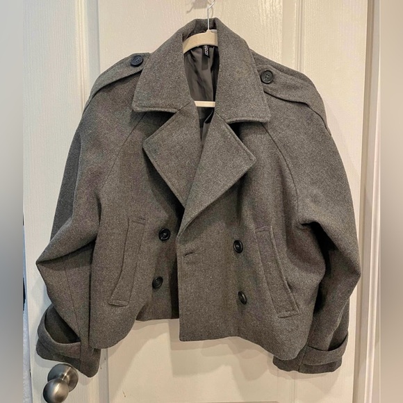 H&M Cropped Trench Jacket - Picture 4 of 4